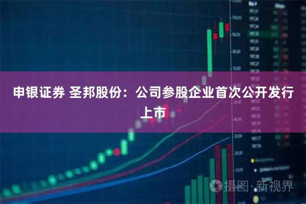 申银证券 圣邦股份：公司参股企业首次公开发行上市