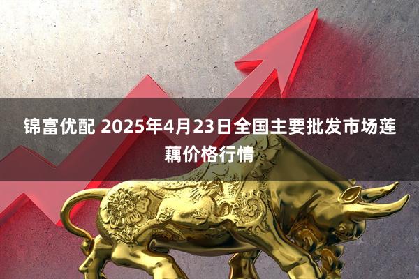 锦富优配 2025年4月23日全国主要批发市场莲藕价格行情