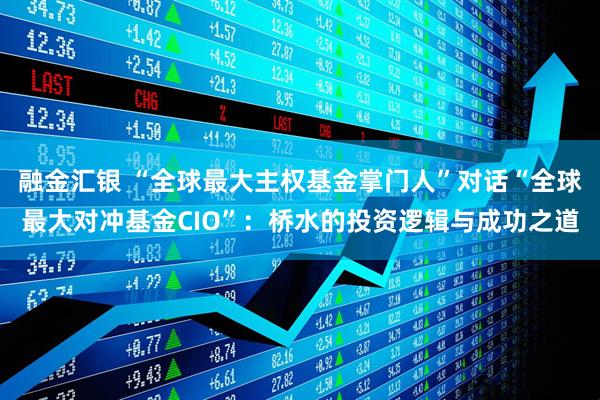 融金汇银 “全球最大主权基金掌门人”对话“全球最大对冲基金CIO”：桥水的投资逻辑与成功之道